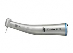 Ti-Max X25 - угловой наконечник без оптики, передача 1:1, одинарный спрей, керамические подшипники, корпус из титана (NSK, Япония)