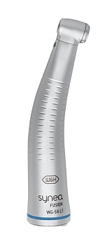 WG-56 LT Synea Fusion (W&H, Австрия) Угловой наконечник, передача 1:1, одноточечный спрей Single Spray, компактный стеклянный световод, диаметр головки 9,5 мм, кнопочный зажим для боров для угловых наконечников диаметром 2,35 мм Предлагаем качественное оборудование для стоматологии