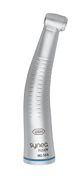 WG-56 A Synea Fusion (W&H, Австрия) Угловой наконечник, передача 1:1, одноточечный спрей Single Spray, без оптики, диаметр головки 9,5 мм, кнопочный зажим для боров для угловых наконечников диаметром 2,35 мм Предлагаем качественное оборудование для стоматологии